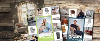 Verschiedene Möbel-Kataloge